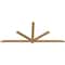 Ekena Millwork Kennewick Timber Gable Bracket, Western Red Cedar, 96"W x 40"H x 1 1/2"D x 3 1/2"F, 10/12 Pitch GBW096X40X0204KEN00SWR - alternate 2